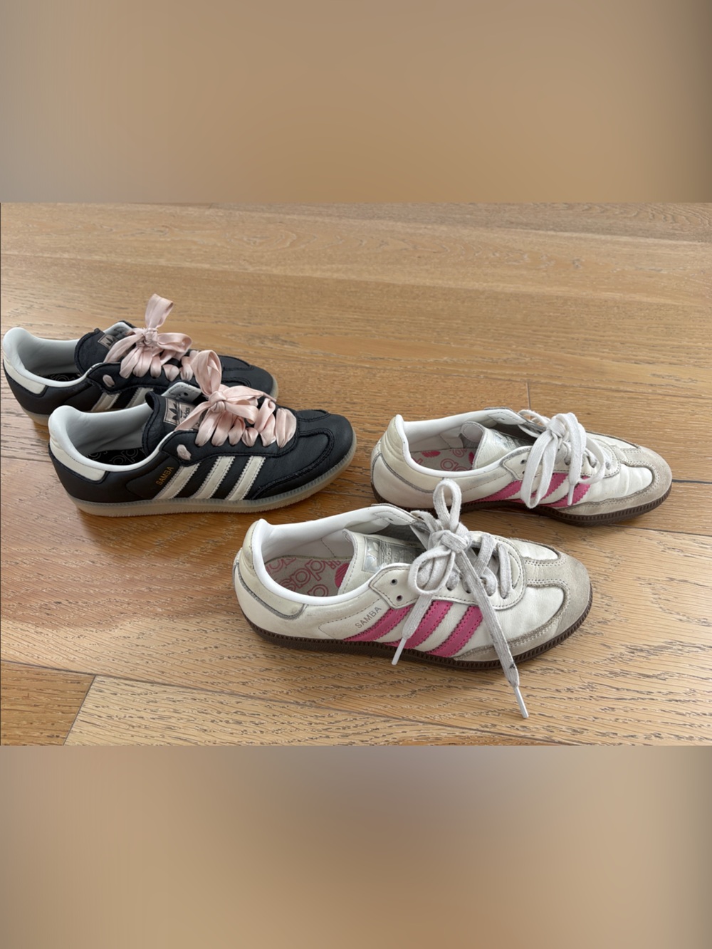 Adidas Sambas size 5 set of 2
